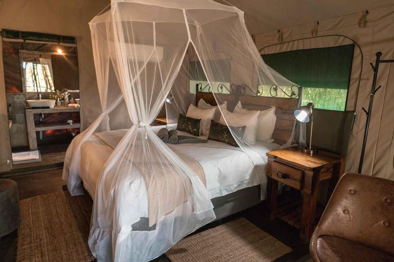 Umkumbe Bush Lodge - Luxury Tented Camp Sabi Sand Game Reserve Buitenkant foto