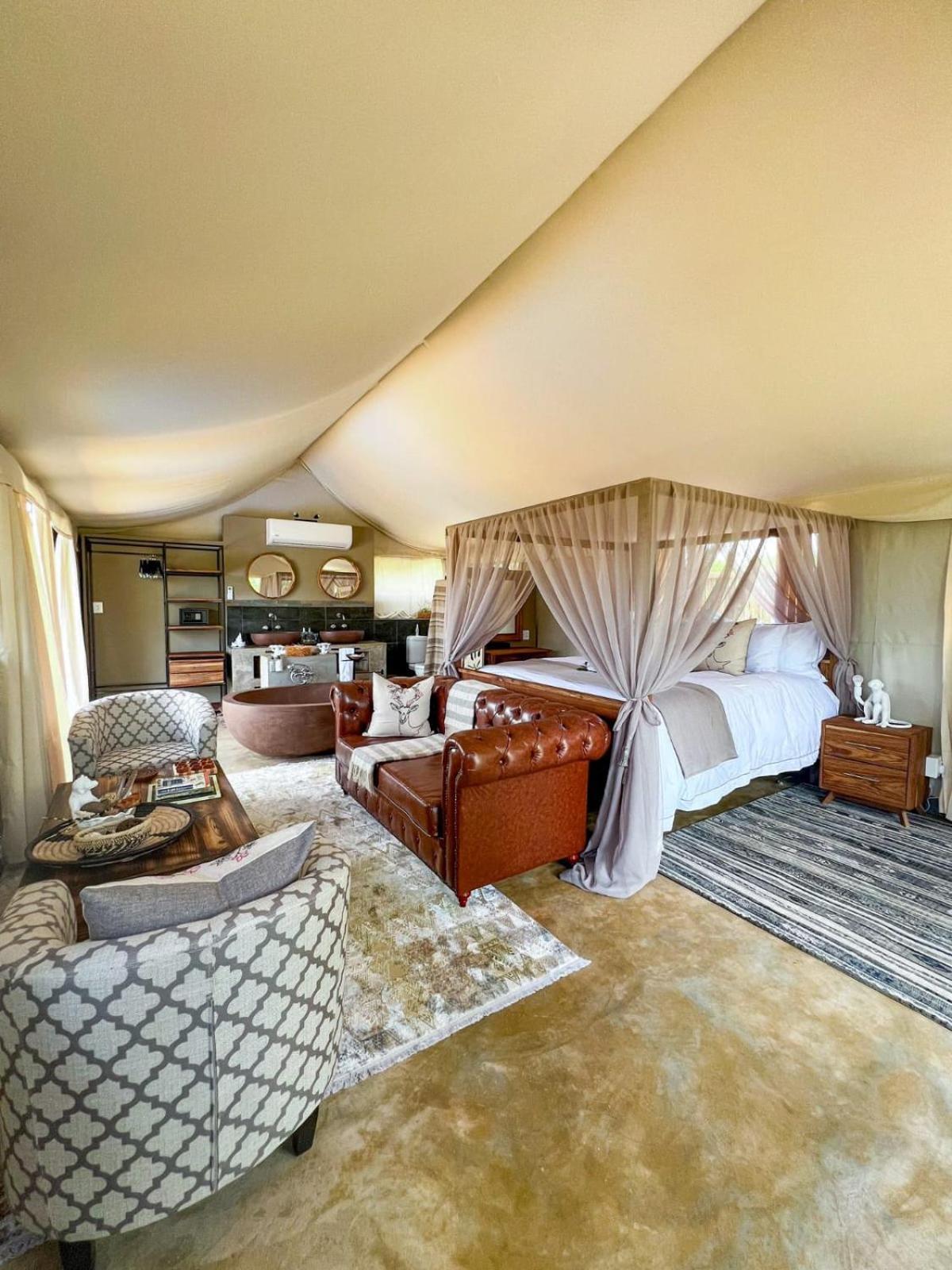 Umkumbe Bush Lodge - Luxury Tented Camp Sabi Sand Game Reserve Buitenkant foto